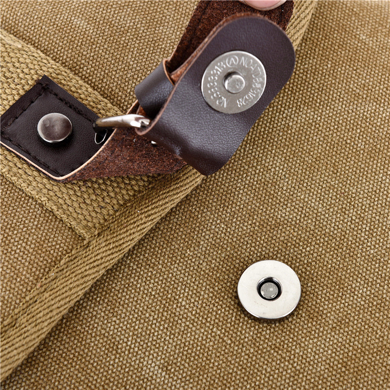 Canvas bag men's one shoulder  - Canvas Backpack Casual ulasan dan harga