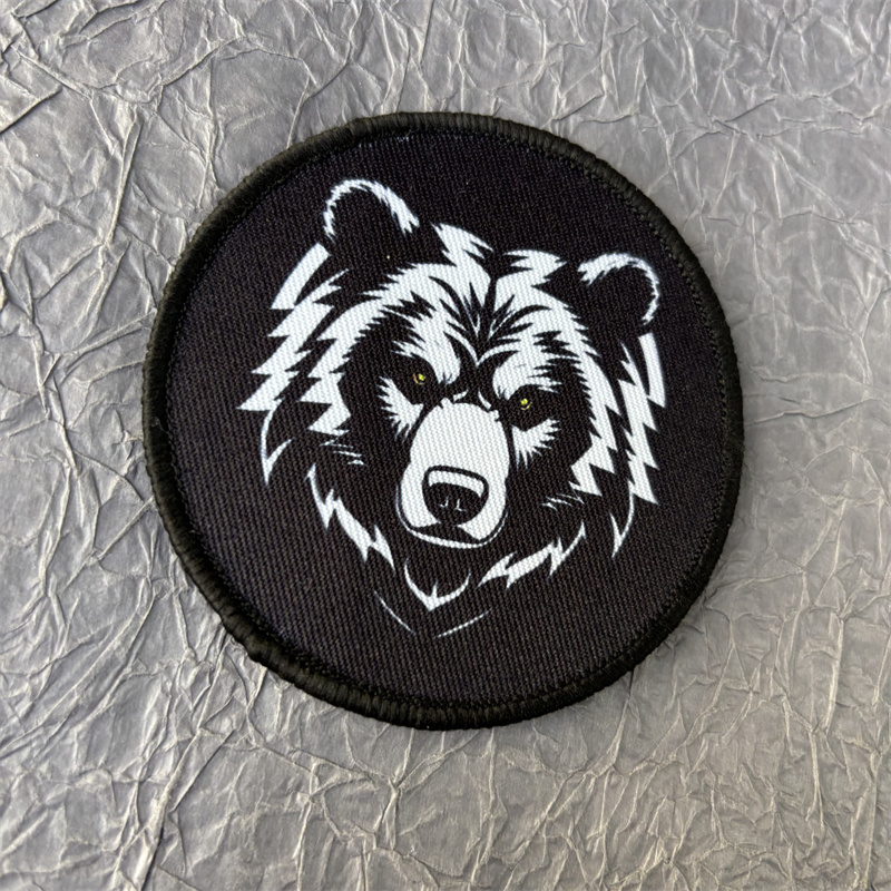 Black Bear Printed Patch on Cl - Urban Backpack Tactical ulasan dan harga